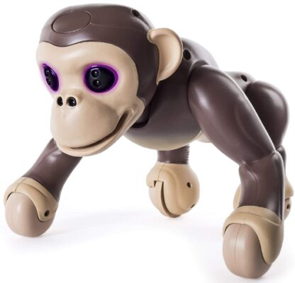This is an image of Robotic intercative chimp by Zoomer