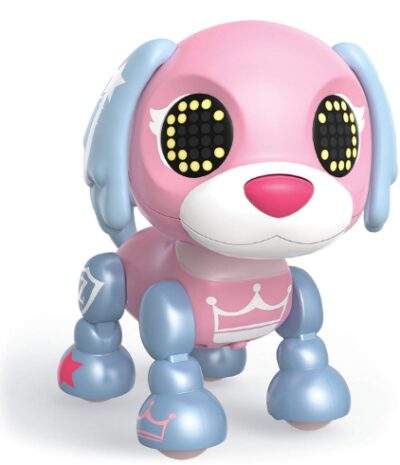 This is an image of robotic interactive puppy with light by Zoomer