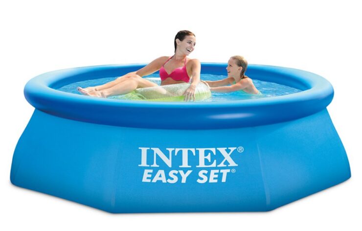 this is an image of the Intex 8ft X 30in Easy Set Pool Set with Filter Pump