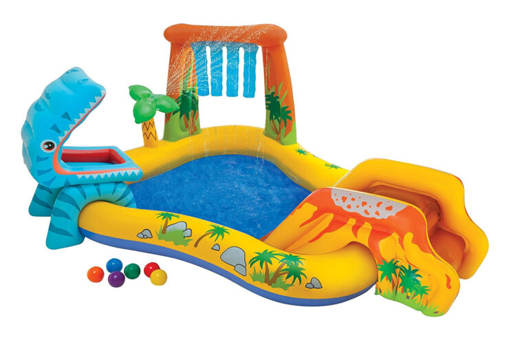 this is an image of the Intex Dinosaur Inflatable Play Center