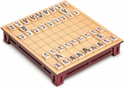 This is an image of a kid's Japanese Shogi chess game set. 