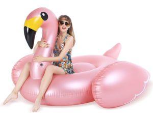 Jasonwell Giant Inflatable Flamingo Pool Float