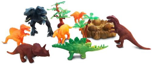 This is an image of Dinosaur figurine toys for kids