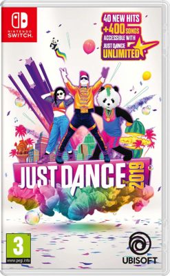 This is an image of a Just Dance nintendo switch game, 2023 edition . 