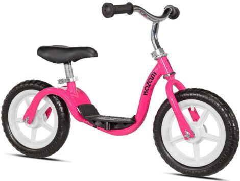 This is an image of KaZAM v2e girls pink Bike