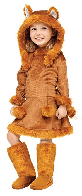 Girl's Sweet Fox Toddler Costume