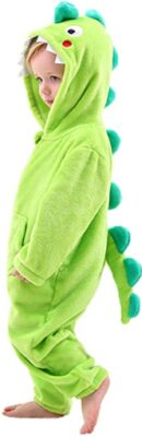 this is an image of a fleece pajama designed for kids.