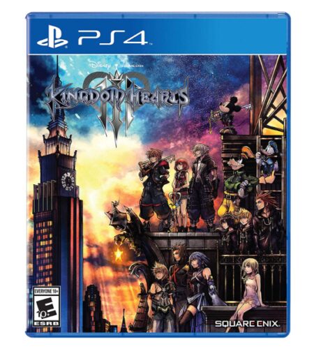 This is an image of a Kingdom Hearts III good playstation 4 games for kids