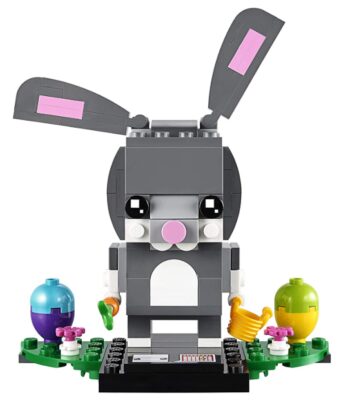 this is an image of a 126-piece Lego Easter bunny building kit