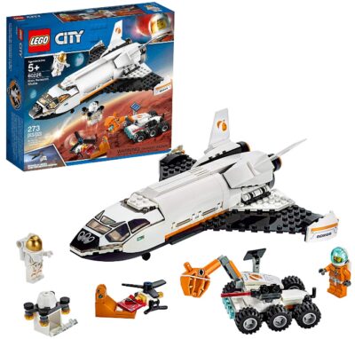 This is an image of kid's LEGO space building kit 