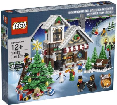 This is an image of LEgo creator winter toy shop 