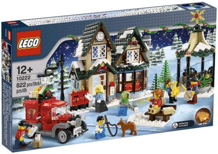 This is an image of Lego creator winter village post office building set