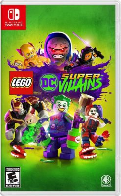 This is an image of a LEGO DC Super-Villains nintendo switch game.