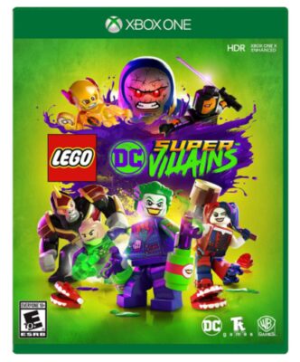 this is an image of a LEGO DC Super-Villains for kids. 