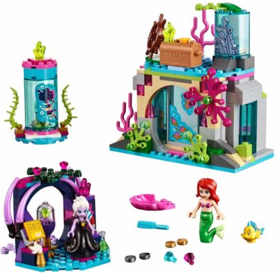 This is an image of a LEGO Disney Ariel building kit for little girls. 