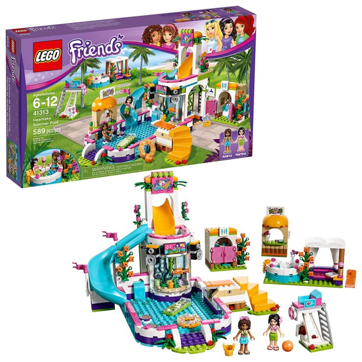 LEGO Friends Heartlake Summer Pool Building Set