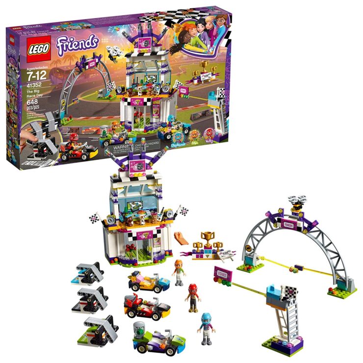 LEGO Friends The Big Race Day Building Set Game For kids