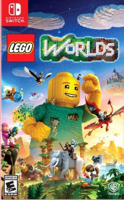 This is an image of a LEGO Worlds video game. 