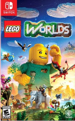 This is an image of a LEGO Worlds video game.