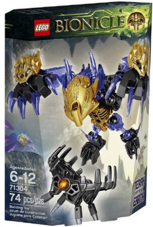 This is an image of LEGO bionicle tera creature of earth toy for kids