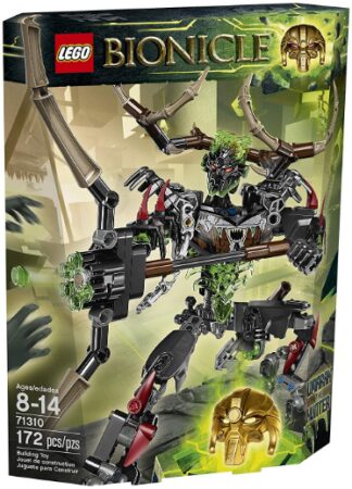 This is an image of LEGO bionicle Umark the hunter toy designed for kids