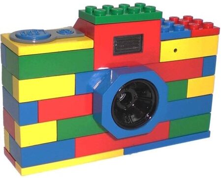 This is an image of LEGO camera with colorful colors by LEGO