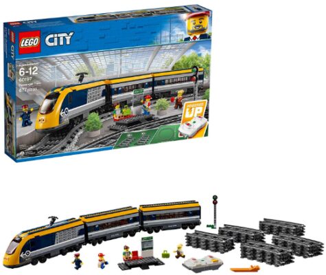 This is an image of LEGO City Passenger Train Building set game