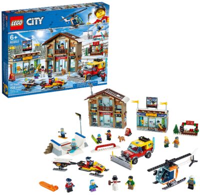 LEGO city ski resort building kit 