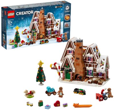 This is an image of LEGO creator expert ginger bread house 