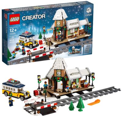 This is an image of LEGO creator expert winter station building set 