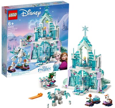 This is an image of LEGO disney princess magic ice palace