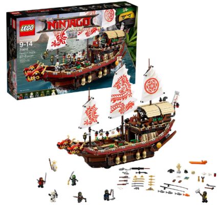 This is an image of LEGO ninjago destiny bounty ship 
