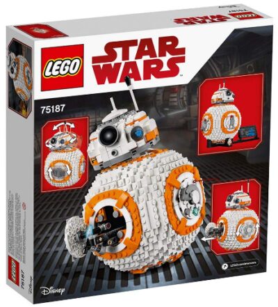 This is an image of LEGO star wars bb-8 Building kit 