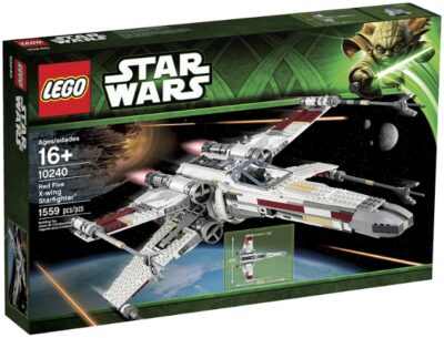 This is an image of LEGO star wars X wing starfighter 10240 building set