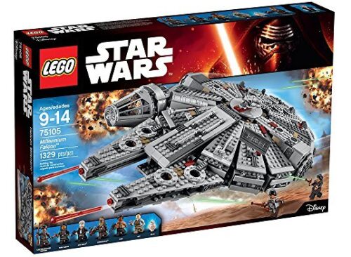 This is an image of LEGO star wars millennium building set 