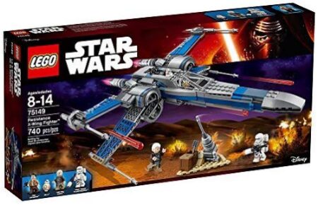 This is an image of LEGO star wars wing fighter 75149 building kit