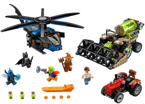 This is an image of LEGO super heroes harvest building kit 