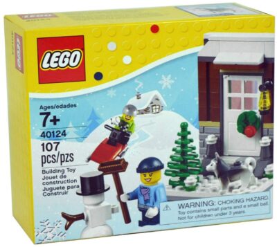 This is an image of LEGO winter fun for 7 plus years kids