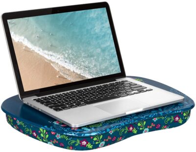 This is an image of kid's Lap desk with roses graphics. Multi-Colors