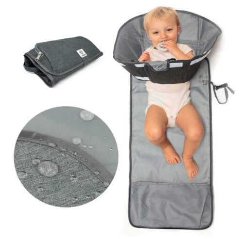 this is an image of a large baby-changing travel pad for babies. 