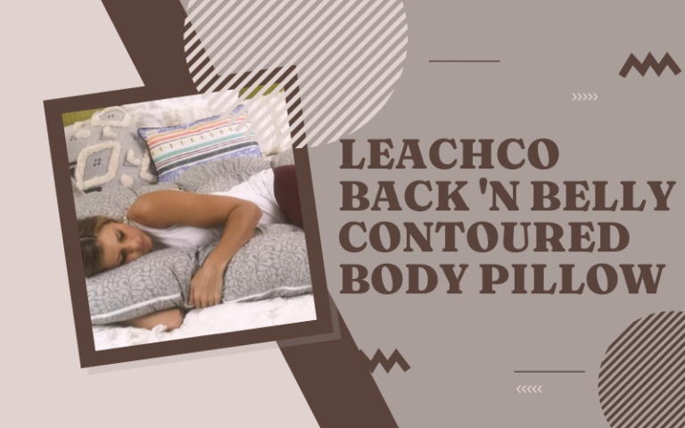 Leachco Back 'N Belly Contoured Body Pillow