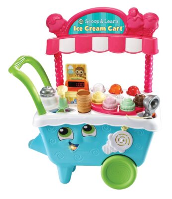 this is an image of an ice cream cart for little kids. 