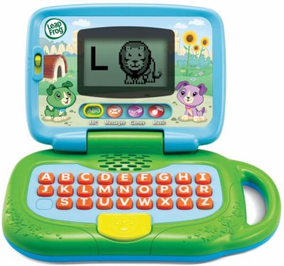 This is an image of a My Own Leaptop toy for toddlers by LeapFrog. 