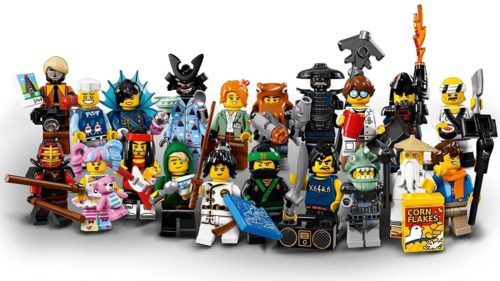  LEGO Ninjago Movie Collectible Minifigures - Complete Set of 20 minifigures sealed
