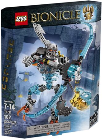 This is an image of LEGO skull warrior building kit