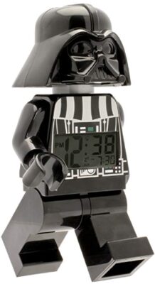 this is an image of a Lego minifigure light up alarm clock.