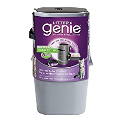 Litter Genie Plus Pail Silver