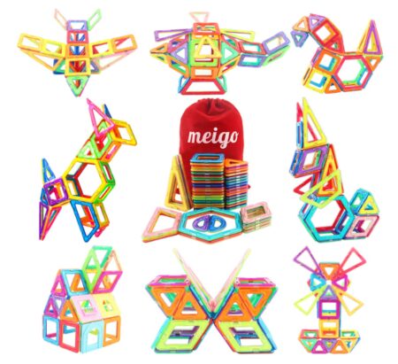 This is an image of a magnectic blocks building set best for graduation gifts. 