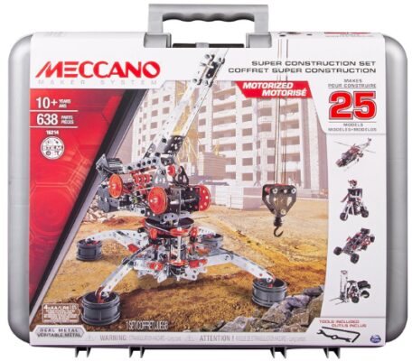 This is an image of Meccano erector super construction