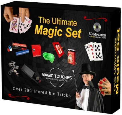 This is an image of Magic trick set with DVD tutorial for kids